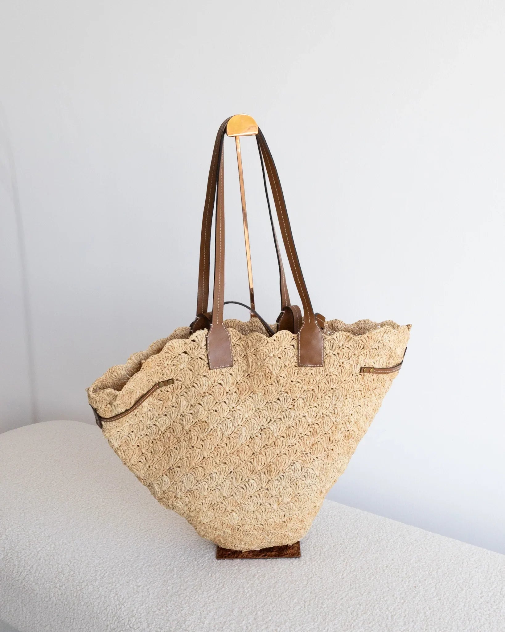 ISABEL MARANT Raffia Tote - THE VOG CLOSET