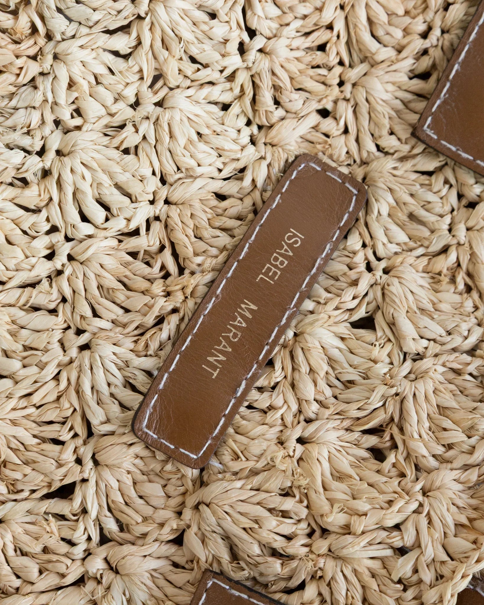 ISABEL MARANT Raffia Tote - THE VOG CLOSET