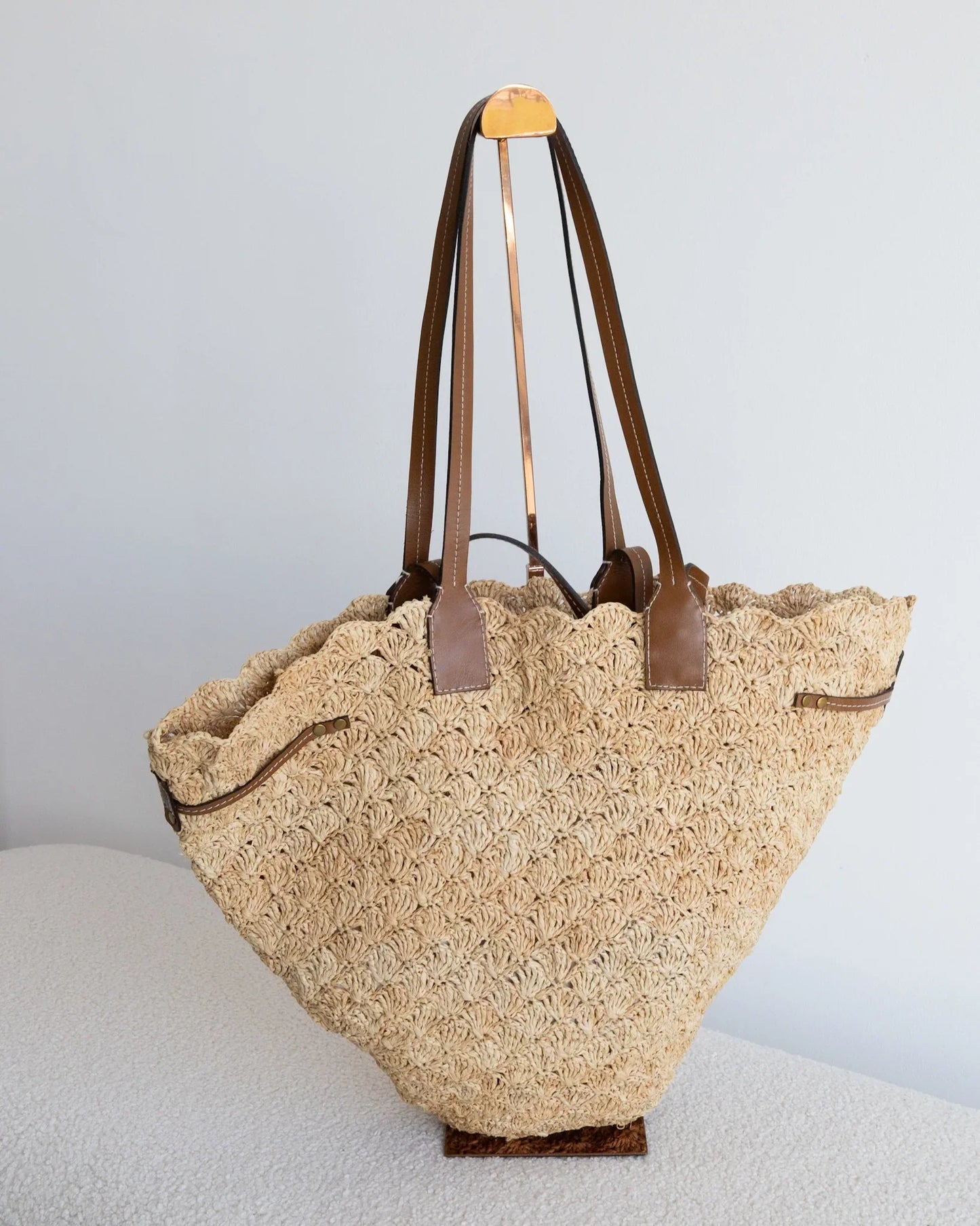 ISABEL MARANT Raffia Tote - THE VOG CLOSET