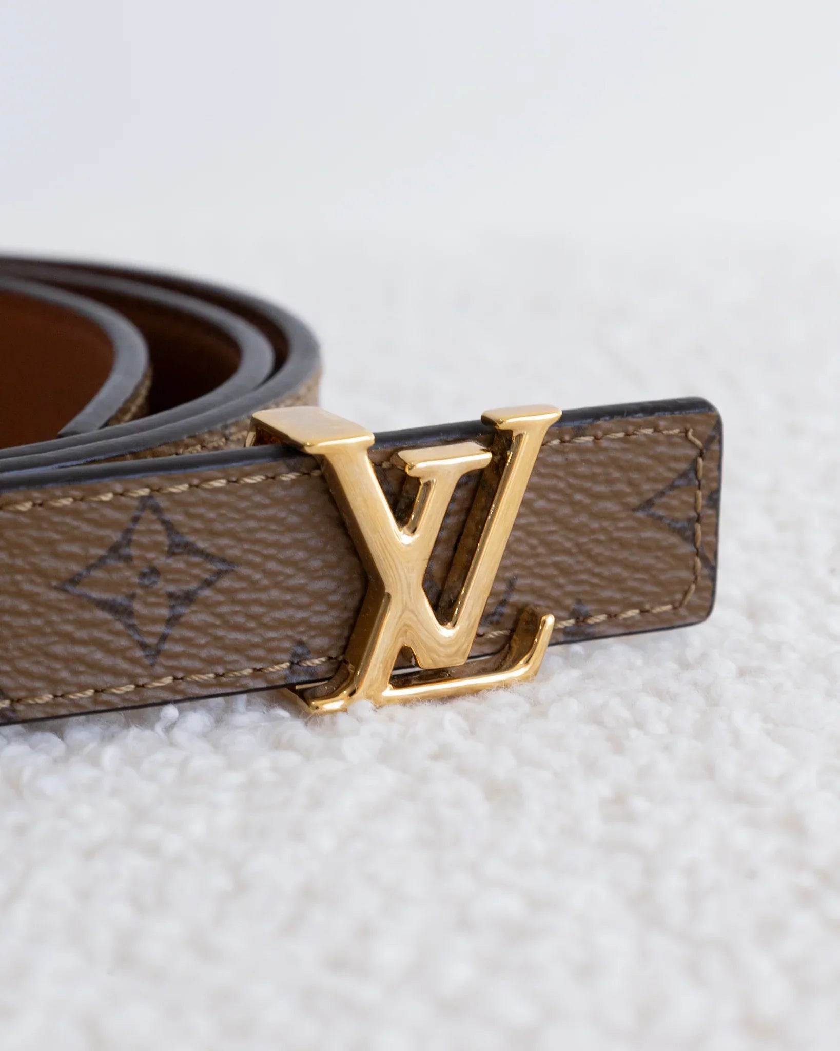 LOUIS VUITTON Initials Belt - THE VOG CLOSET