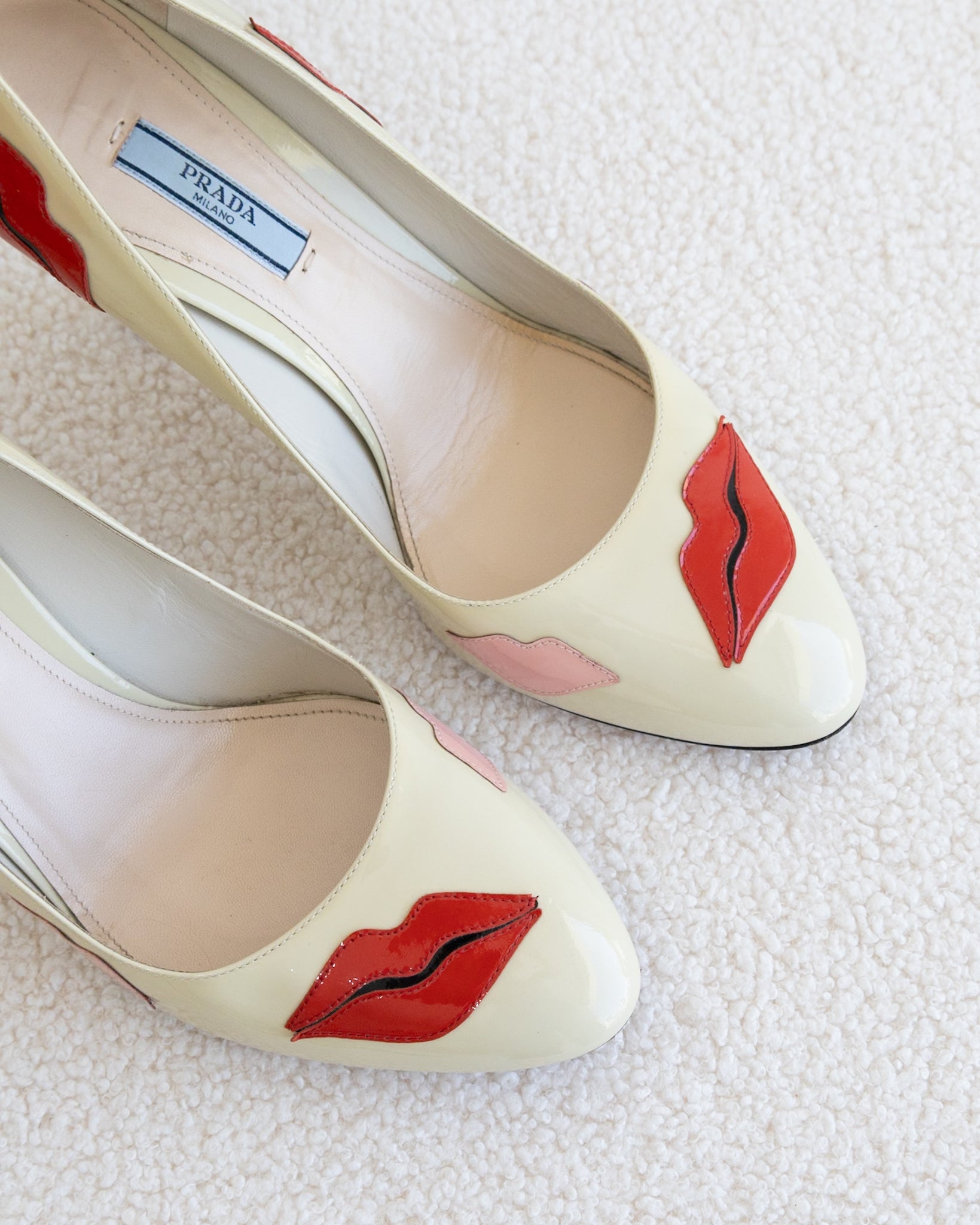 PRADA Lip Pumps 40 - THE VOG CLOSET