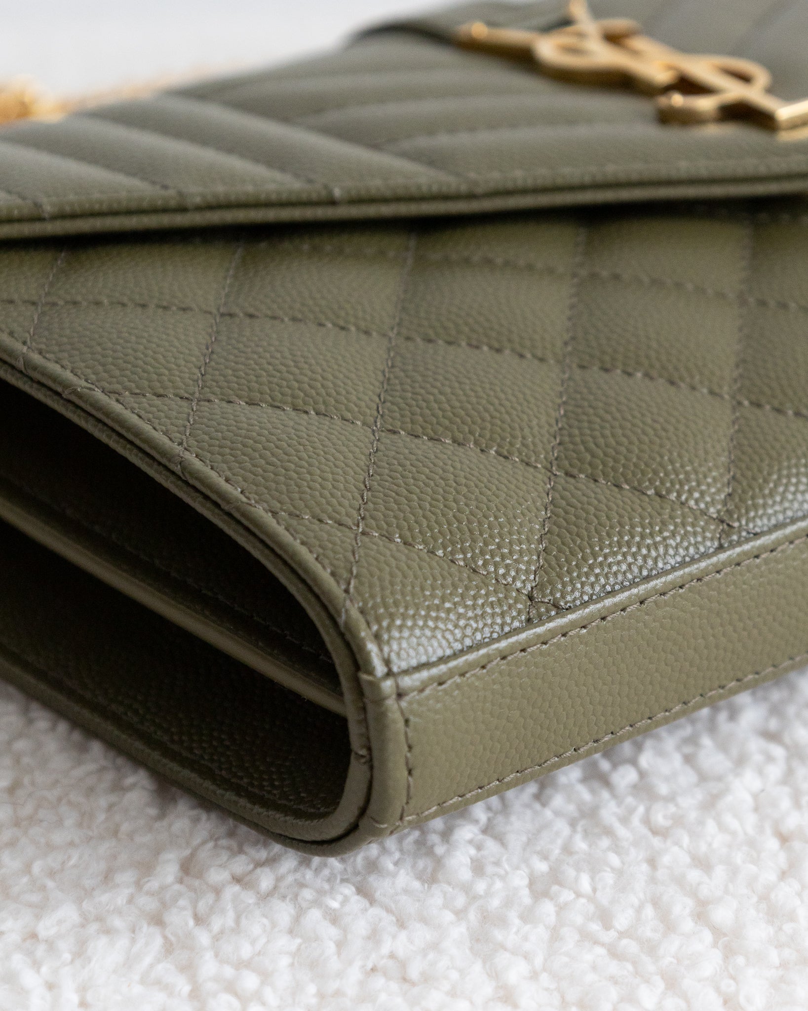 SAINT LAURENT Cassandre WOC - THE VOG CLOSET