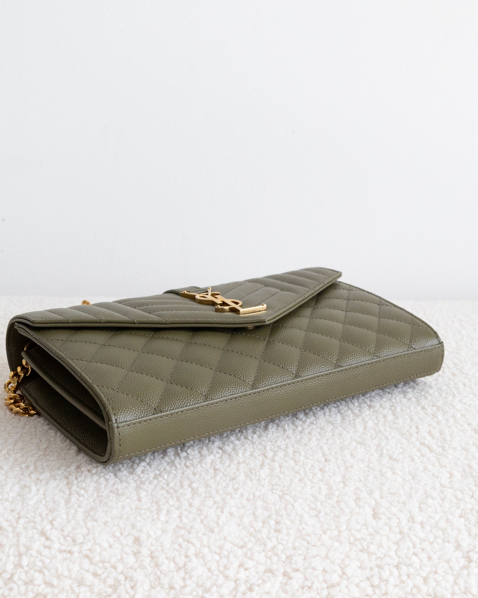 SAINT LAURENT Cassandre WOC - THE VOG CLOSET