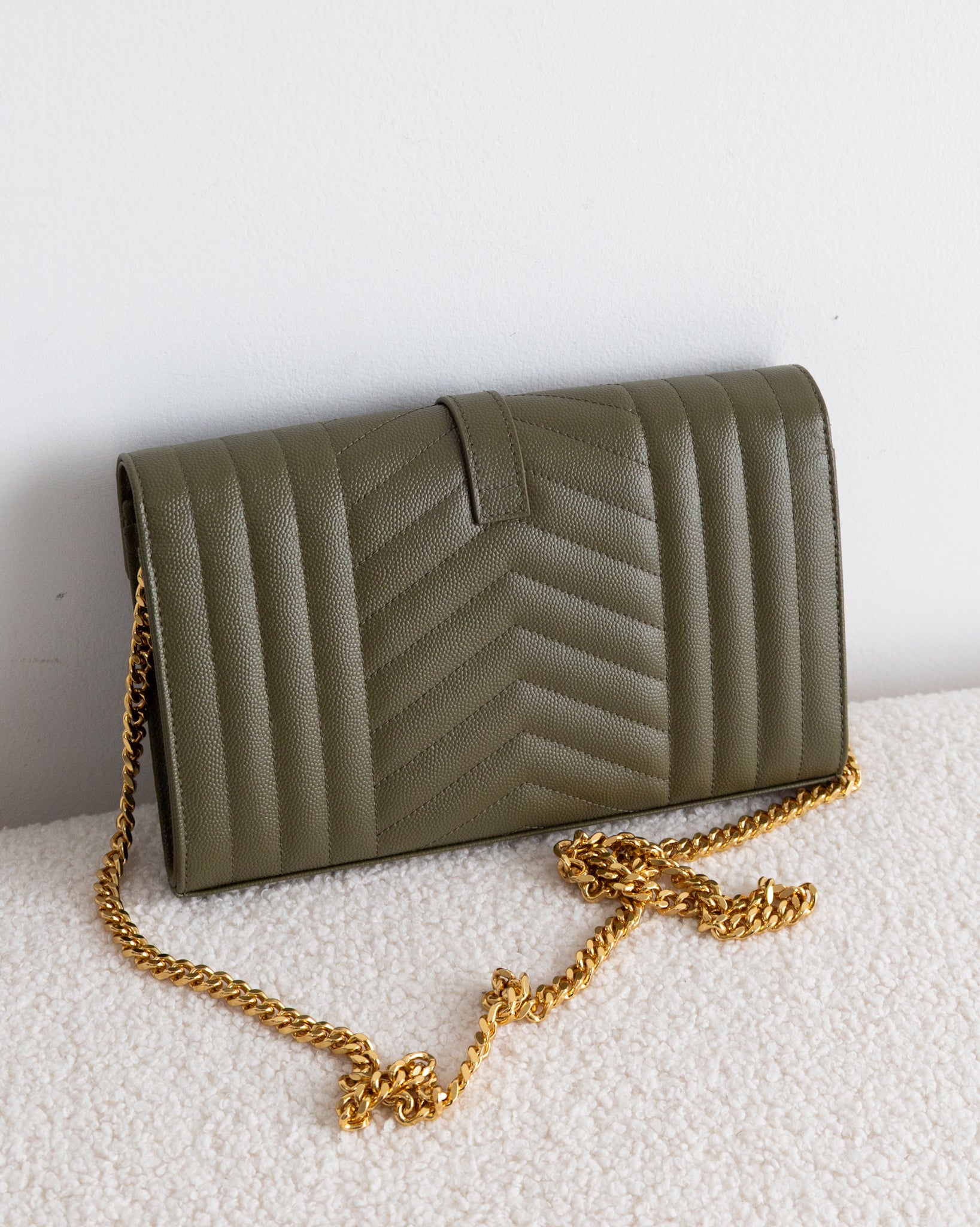 SAINT LAURENT Cassandre WOC - THE VOG CLOSET